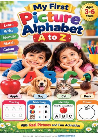 My First Picture Alphabet A to Z