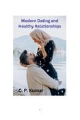 Modern Dating and Healthy Relationships