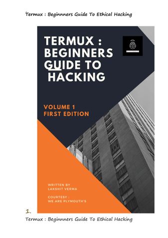 Termux : Beginners Guide To Ethical Hacking