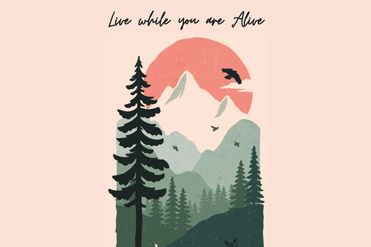 Travel Planner & Journal - Live While You are Alive