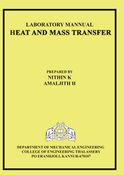 Laboratory manual Heat and mass transfer
