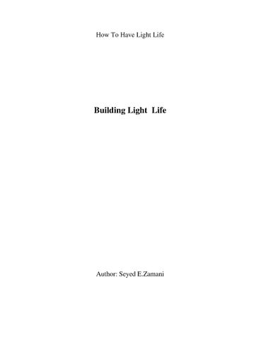 Building Light  Life