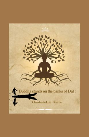 Buddha stands on the banks of Dal !