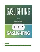 Gaslighting