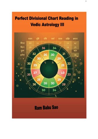 Perfect Divisional Chart Reading in Vedic Astrology III