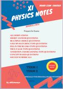 XI PHYSICS EASY PHYSICS NOTES