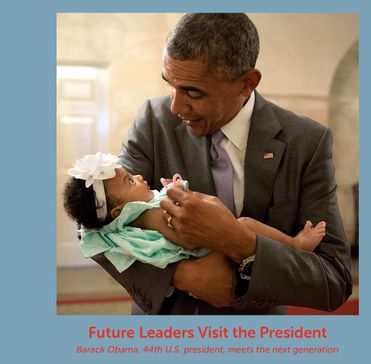 Babies Visit U.S. President Obama