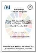 Driving 2030 Agenda: Research for Societal and Business Sustainability
