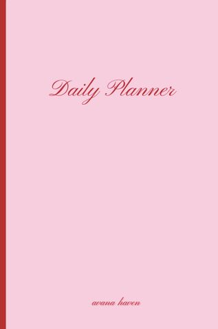 Daily Planner(Blush Pink)