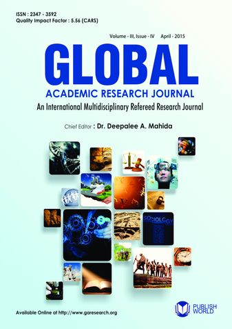 Global Academic Journal   April - 2015