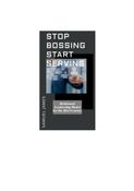 Stop Bossing Start Serving