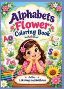 Alphabets Flowers Coloring Book