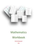 High School Maths Workbook