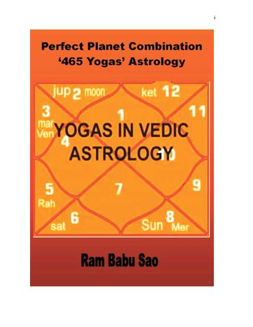 Perfect Planet Combination ‘465 Yogas’ Astrology