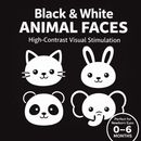 Black & White Animal Faces