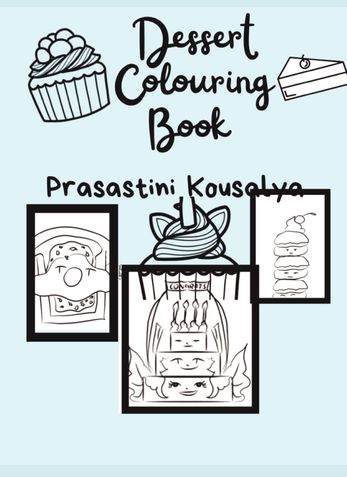 Dessert Colouring Book for All Ages
