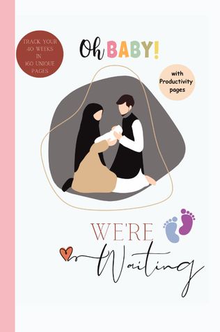 Pregnancy Journal for Muslim women|Islamic planner for expecting Mom's|With productivity pages