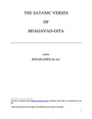 The Satanic Verses of Bhagavad-gita