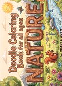 Nature Doodle Coloring Book for ALL AGES