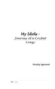 My Idols - Journey of a Cricket Crazy