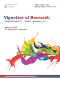 VIGNETTES OF RESEARCH : OCTOBER - 2015 [FINAL ISSUE]