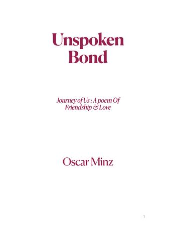 Unspoken Bond