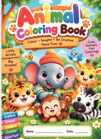 Animal Colouring Book