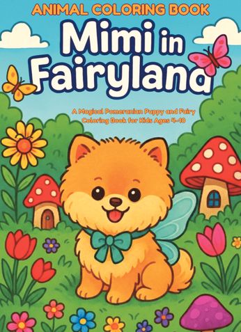 Animal Coloring Book Mimi in Fairyland
