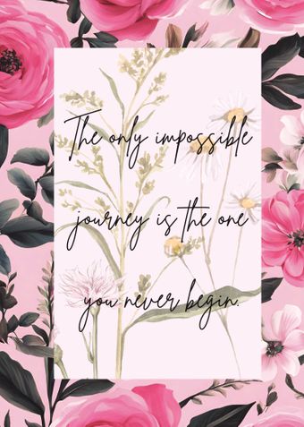 Floral Notebook