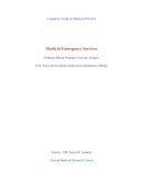 Medical Emergency Services