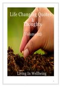 Life Changing Quotes & Thoughts (Volume 22)