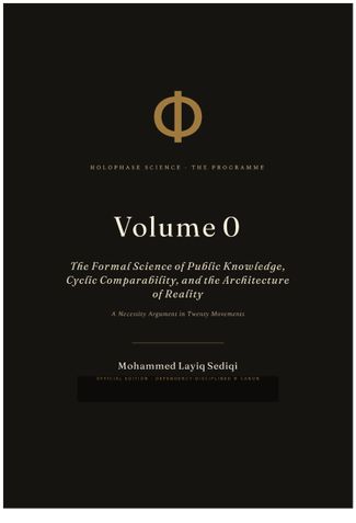 Holophase Science Programme: Volume 0