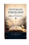 Systematic Theology for Bible Students