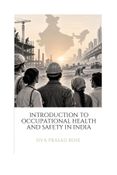 Introduction to Occupational Health and Safety in India