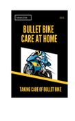 Bullet Bike Care at Home