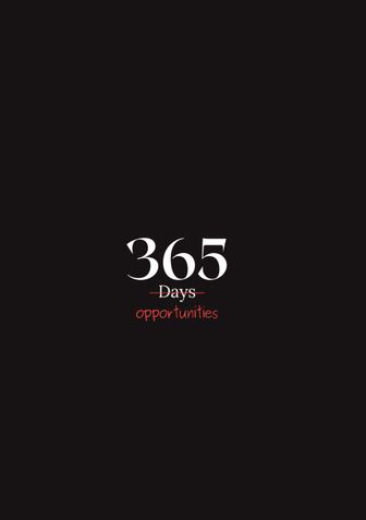365 Days - Black Hard cover