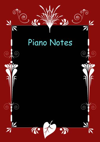 Piano notes