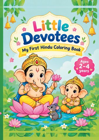 Little Devotees My First kids coloring book