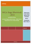 SSC JUNIOR ENGINEER (Electrical)