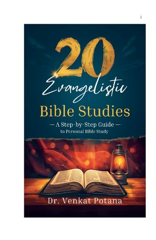 20 Evangelistic Bible Studies: A Step-by-Step Guide to Personal Bible Study