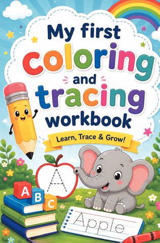 My First Coloring & Tracing Workbook