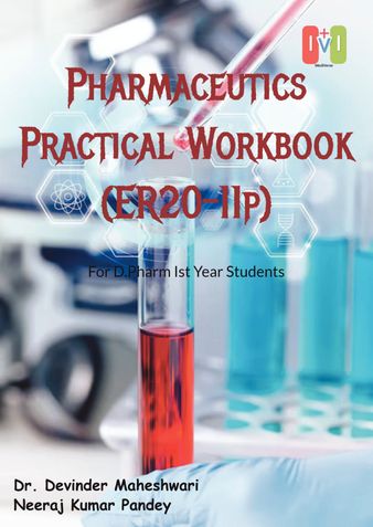 Pharmaceutics Practical Workbook (ER20-11P)