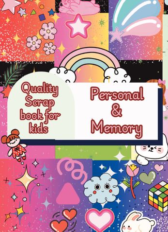Personal & Memory Scrapbook for Kids