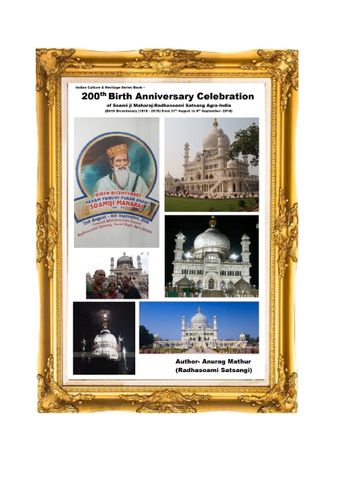 200th Birth Anniversary Celebration of Soami ji Maharaj-Radhasoami Satsang Agra-India