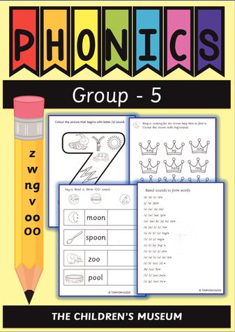 PHONICS - Group 5 (z, w, ng, v, oo, OO)