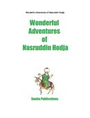 Wonderful Adventures of Nasruddin Hodja