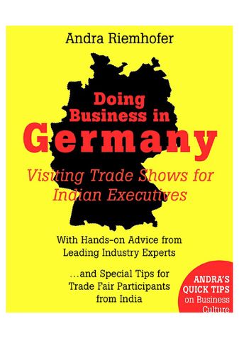 Doing Business in Germany : Visiting Trade Shows for Indian Executives