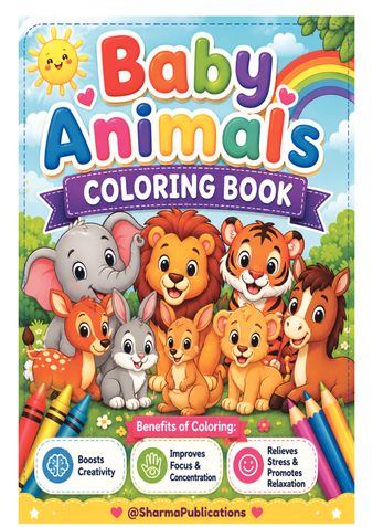 Baby Animals Coloring Book