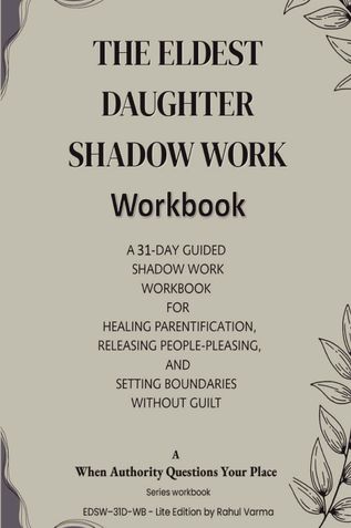 The Eldest Daughter Shadow Work Workbook - A 31-Day Guided Shadow Work Workbook For Healing Parentification, Releasing People-Pleasing, and Setting Boundaries Without Guilt