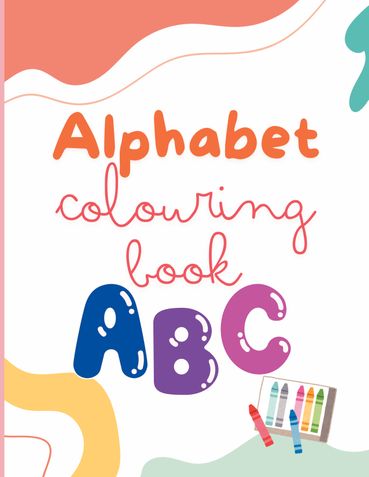 Alphabet colouring book ABC